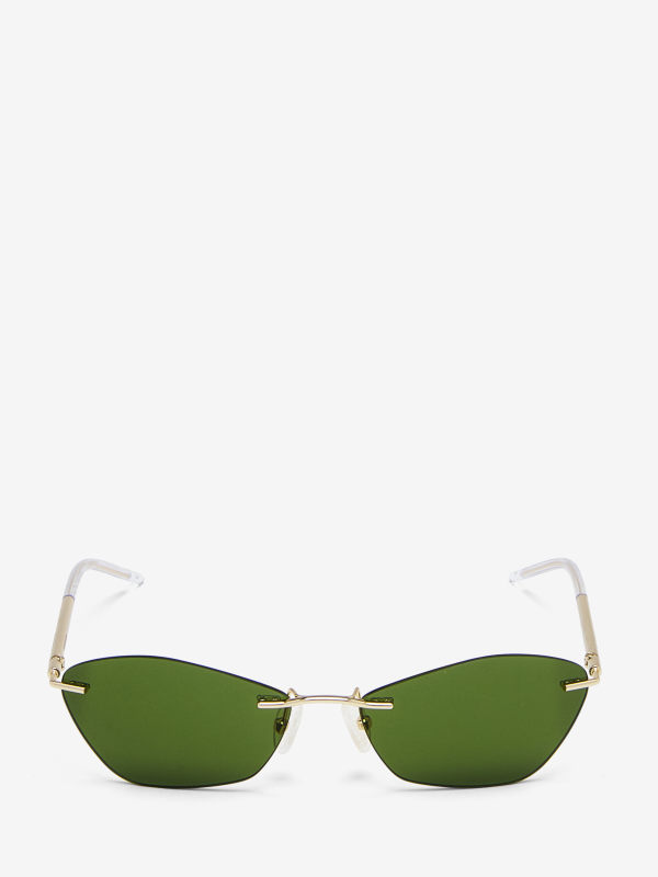 ALEXANDER MCQUEEN - T-Bar Slim Sunglasses - Item 852610I33302075